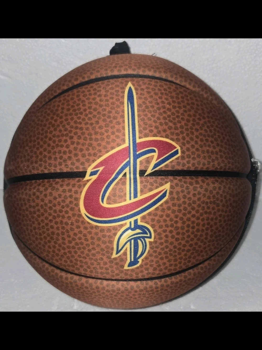 Cleveland Cavaliers Convertible Basketball Shaped Duffle Bag Expandable